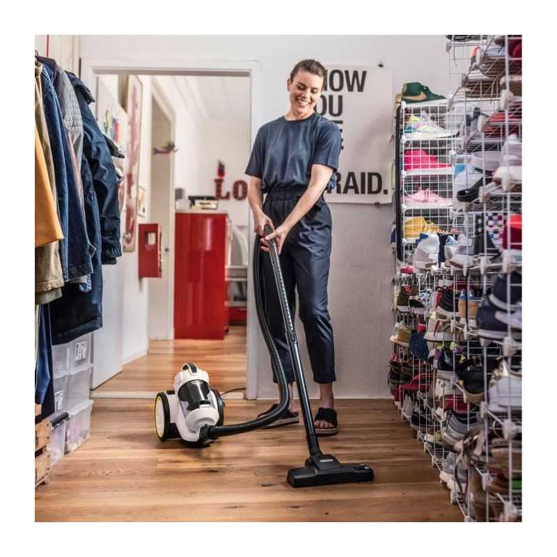 NEW KARCHER VC3 - Aspirateur Traineau sans sac - Filtre Hepa 12 - Position Parking - Classe énergétique A - 700 W