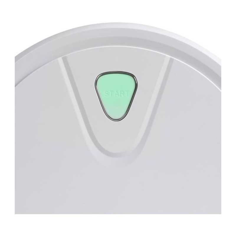 Aspirateur robot - LIVOO - DOH135 - 800 Pa - 70 min - 67 dB - 500 mL - Blanc