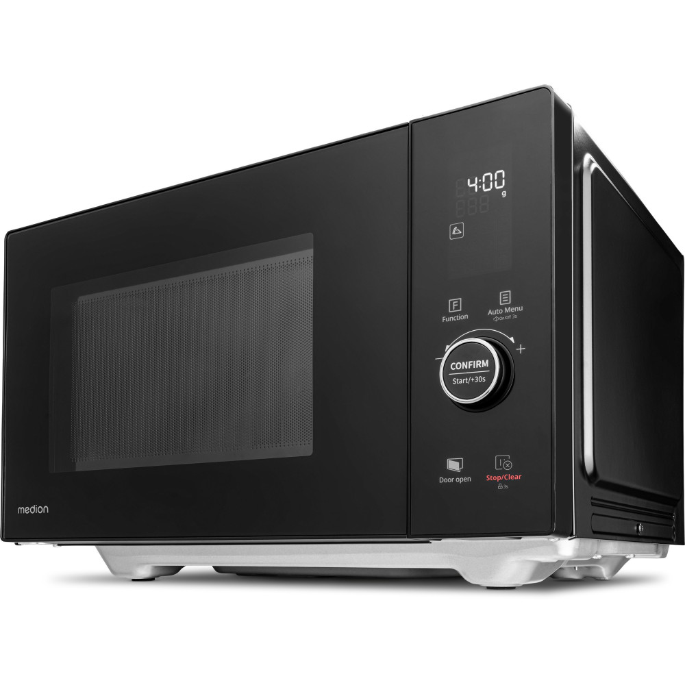 Micro-ondes - MEDION - MD12041 - Noir - 25 L - 4 en 1 avec fonction gril et convection