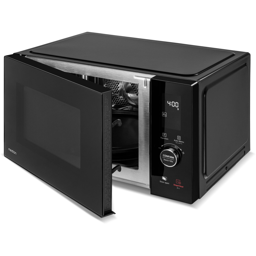 Micro-ondes - MEDION - MD12041 - Noir - 25 L - 4 en 1 avec fonction gril et convection