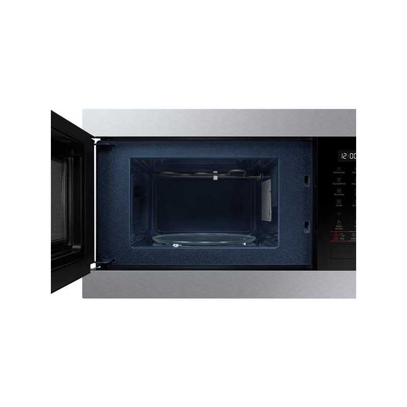 Micro-ondes Gril-Niche 38 cm-Capacité 22 L - Sensor cook - Inox SAMSUNG - MG22M8274AT