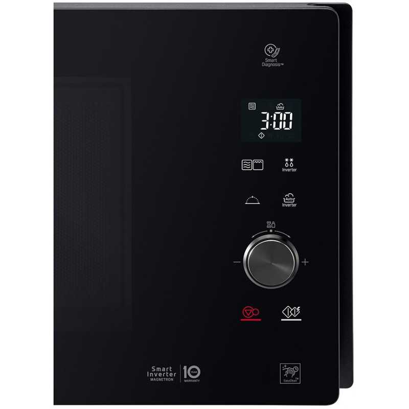 Micro-ondes pose libre 32L LG 1200W 54.4cm, MH7265DDS