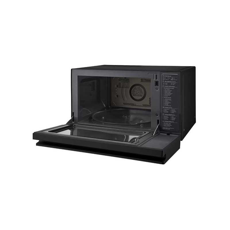 FMO 39 L -Glass Touch & Dial -Ø 36cm - 1100 W / 950 W / 1850W -Cavité E LG - MJ3965BCR