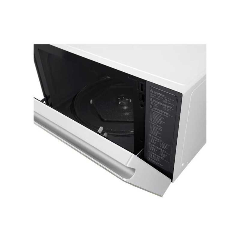 Micro-ondes pose libre 39L LG 1100W 54.4cm, MJ3965BPH