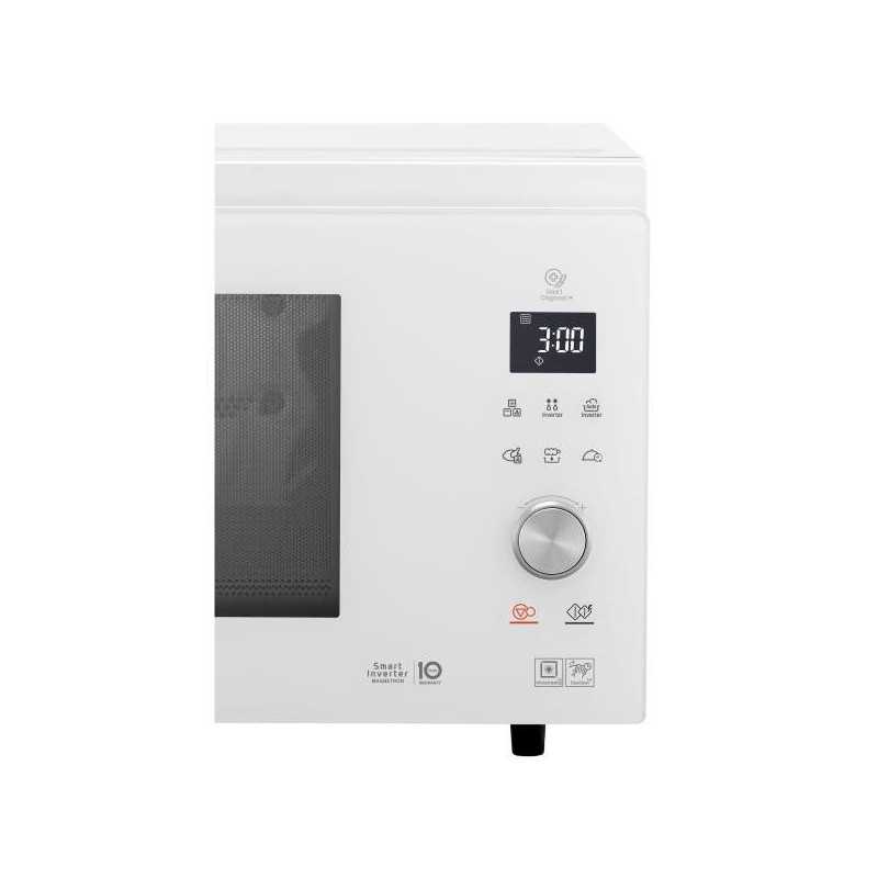 Micro-ondes pose libre 39L LG 1100W 54.4cm, MJ3965BPH