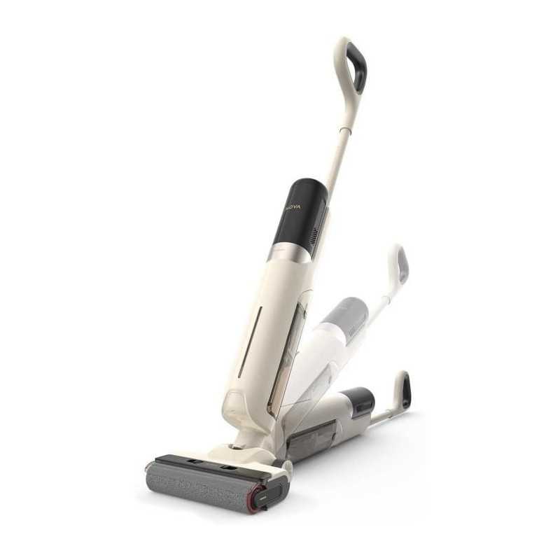 MOVA K30 - Aspirateur Laveur Sec Et Humide - Portée a plat 180° - Aspiration 18 kPa - Nettoyage des Bords - Séchage a l'air C