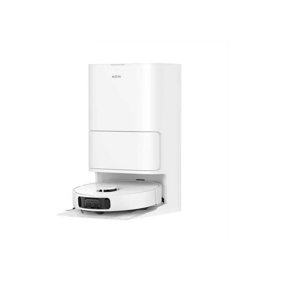 MOVA E40 ULTRA - Aspirateur Laveur a vidage Auto - 19 000 Pa - Technologie de Lavage MaxiReach - Brosse latérale Anti-noeuds