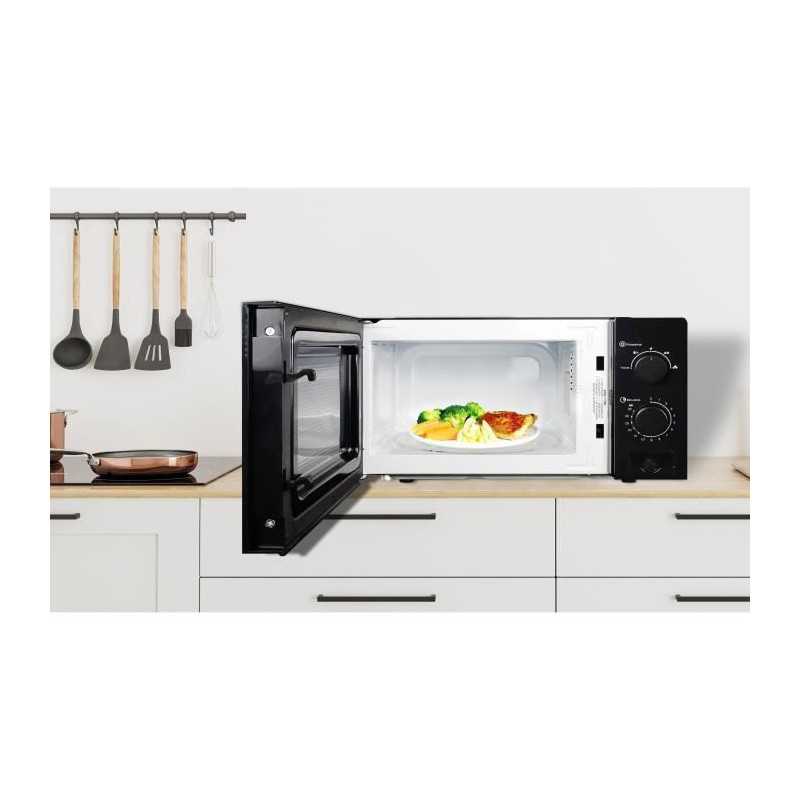 Micro-ondes OCEANIC MO20B11 Noir l 45,4 x H26,1 x P32,6 cm - 20L