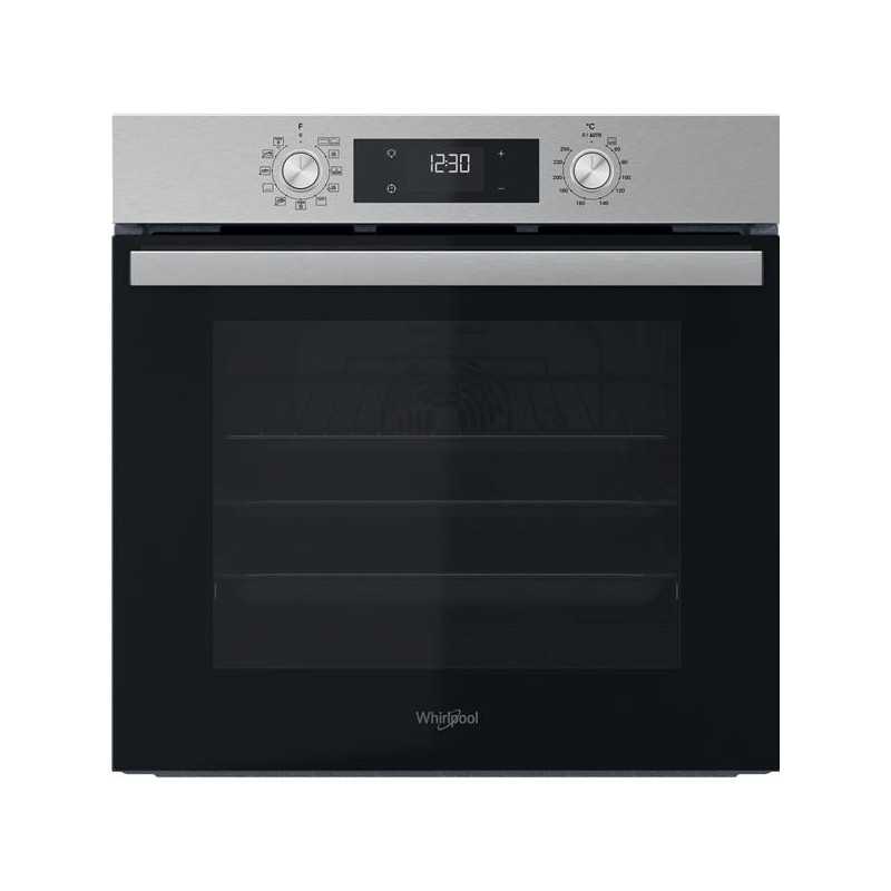 Four multifonction, catalyse, inox, grande cavité 71 L, chaleur pulsée, WHIRLPOOL - OMR58CU1SX