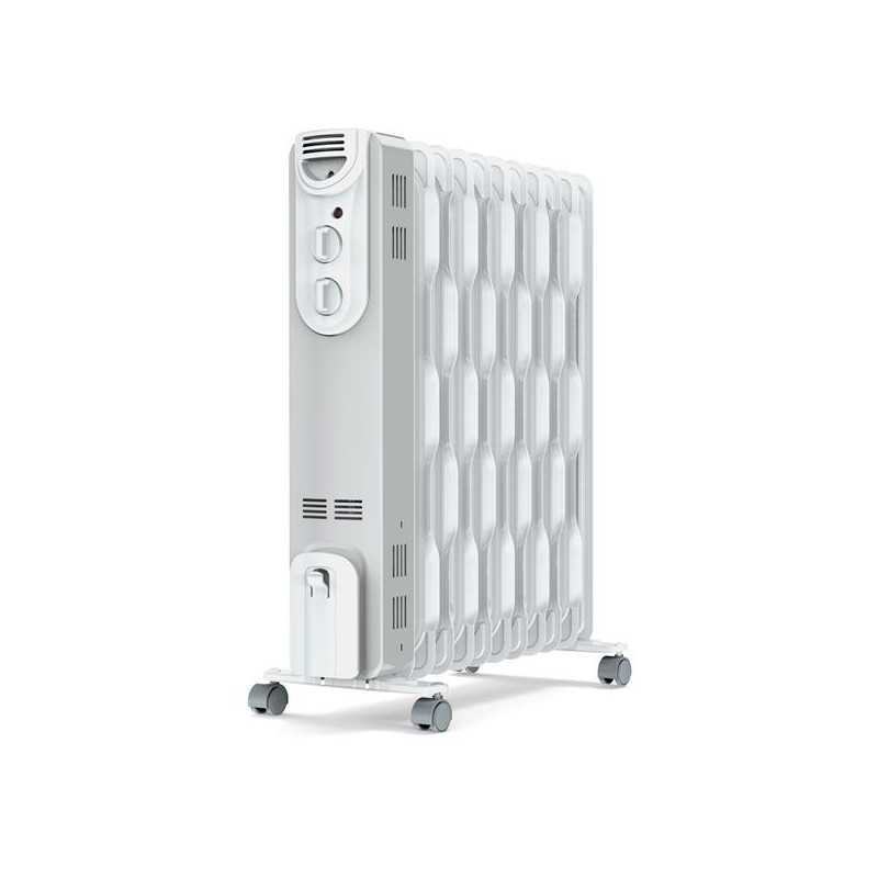 FR9010400B-Radiateur bain d'huile blanc 2500W SUPRA - ORSO2500