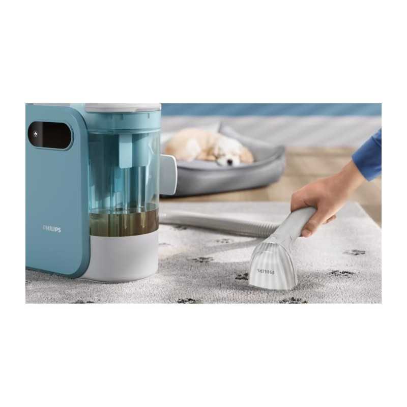 Détacheur Shampouineuse - PHILIPS Spot Cleaner XW3193/11 - Nettoie diverses surfaces textiles - Brosse large - Auto Clean