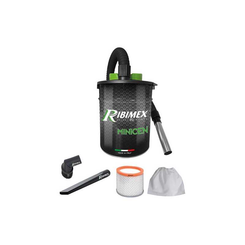 ASPI.CENDRES 10L 800W POUR PELLETS RIBIMEX - PRCEN011KIT