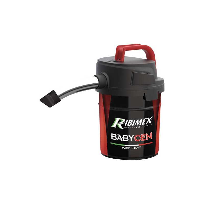 ASPIRATEUR CENDRES BIDON 4L 500W RIBIMEX - PRCEN018