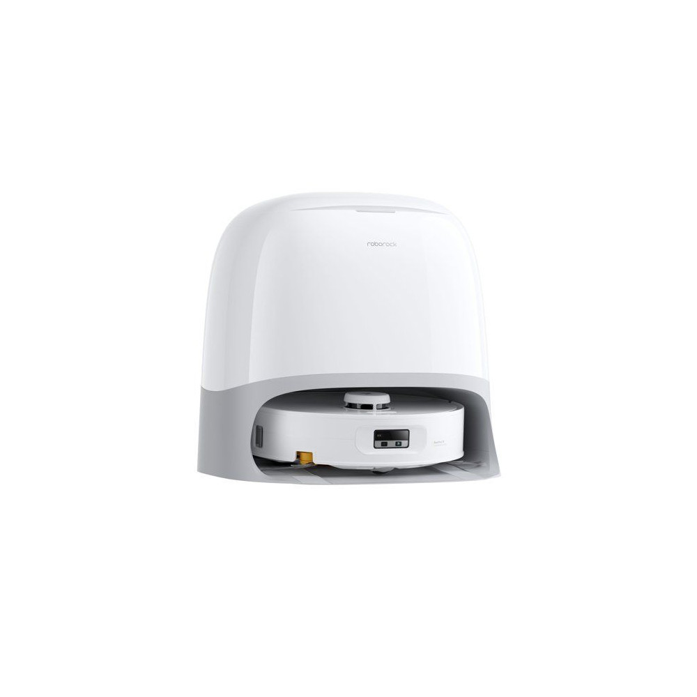 Robot aspirateur laveur - ROBOROCK - Qrevo Curv 2 FlowX - Aspiration 20 000 Pa - Station multifonctionnelle - 220 tr/min - Blanc
