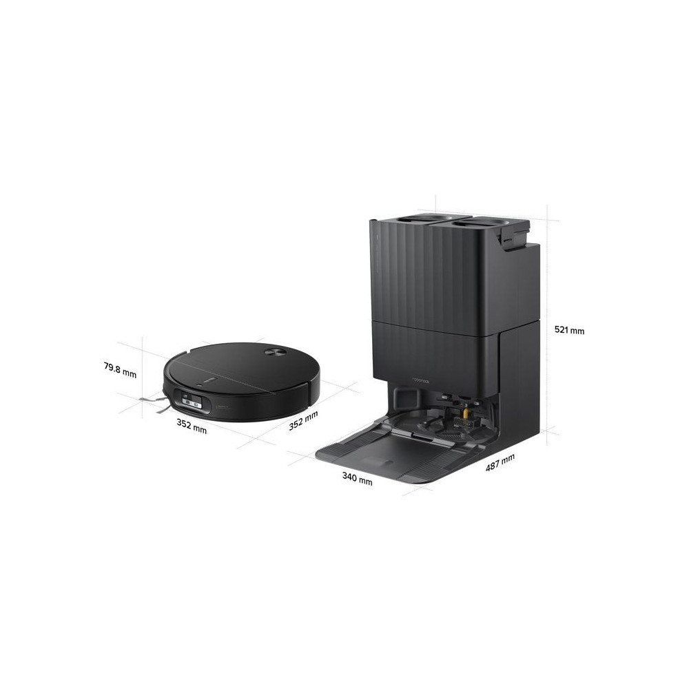 ROBOROCK QREVO EDGE 2X - Aspirateur Robot Laveur - 25000 Pa - Autonomie : 180 minutes