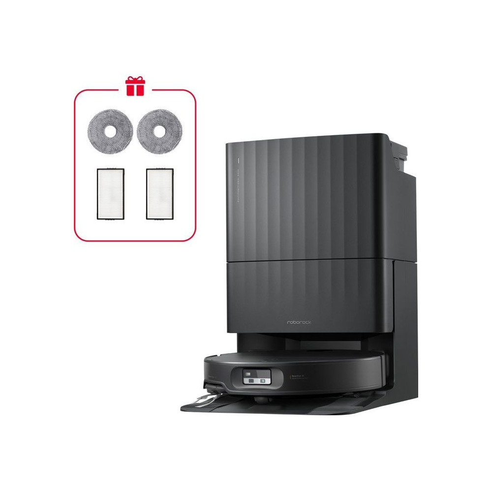 ROBOROCK QREVO EDGE 2X - Aspirateur Robot Laveur - 25000 Pa - Autonomie : 180 minutes