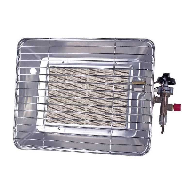 ROTHENBERGER Chauffage mobile infrarouge - Brasero - Gris