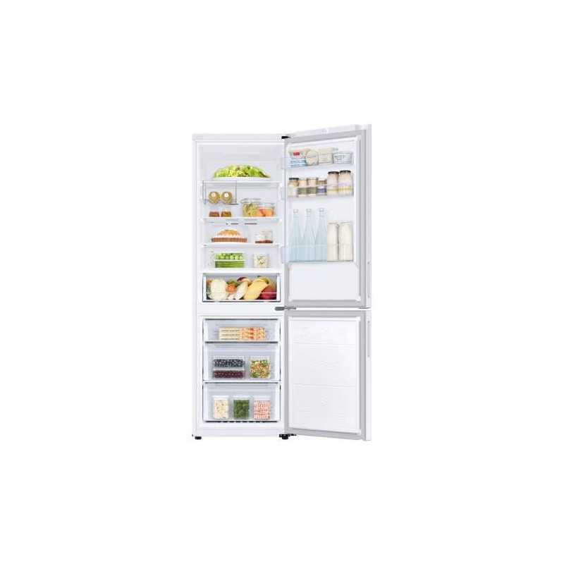 Samsung Réfrigérateur combiné 59.5cm 344l blanc - RB33B612EWW