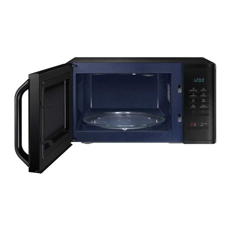 Micro-ondes Samsung MG23K3513AK - 23L - Gril - Electronique - 800W - 28,8 cm - Cavité céramique émail - Noir