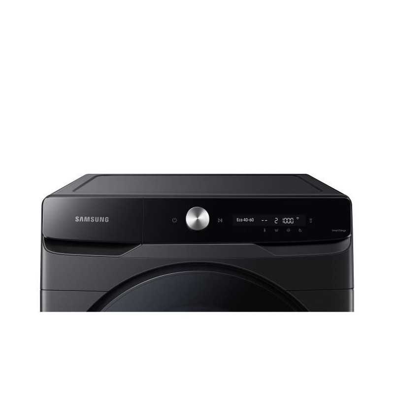 Lave-linge hublot SAMSUNG Ecobubble™ WF20DG8650BV - 20 kg - Digital Inverter - L68,6cm - 1000 trs/min - Classe A - Noir