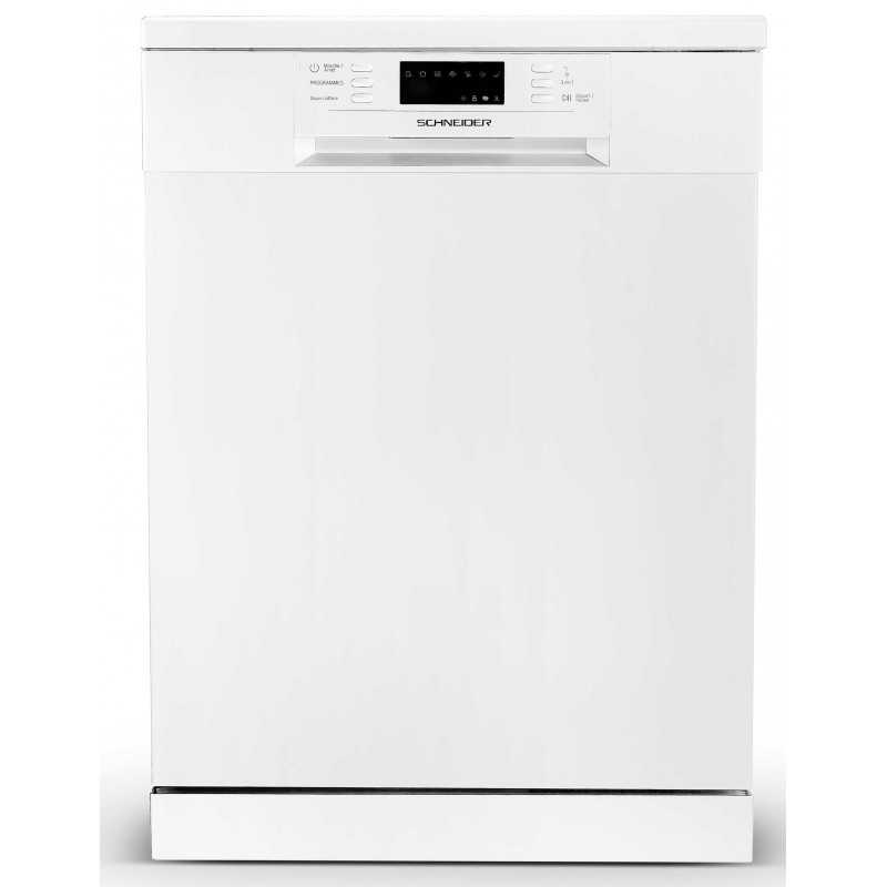 Lave-vaisselle pose libre SCHNEIDER 15 Couverts 60cm D, SCDW1542IDW