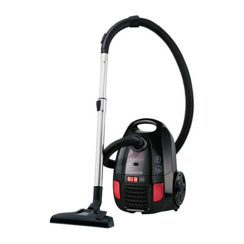 Aspirateur traineau avec sac - SENCOR - SVC 6001BK - EUE3 - 700 W - 78 dB - 3 L - Noir