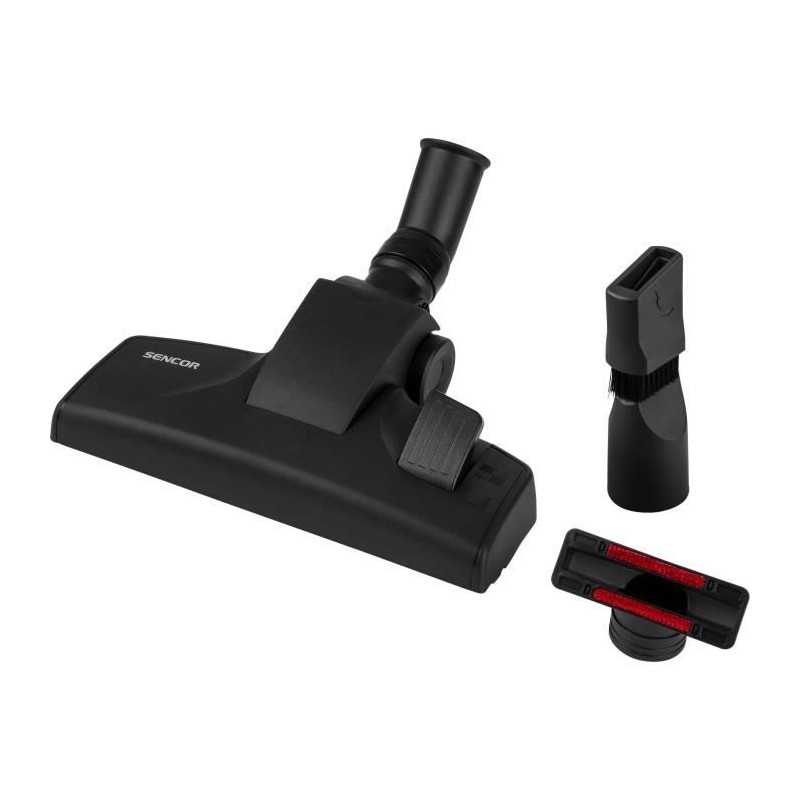 Aspirateur traîneau avec sac - SENCOR - SVC 5501BK - Moteur ECO 700 W - 75 dBA - 2 L - Filtre HEPA H13 - Noir
