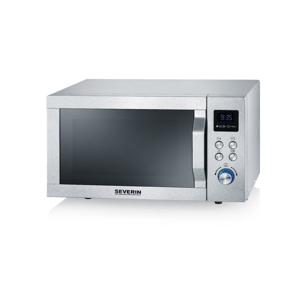 Micro-ondes combiné - SEVERIN - MW 7774 - Inox - 25 L - 48,3 x 43,5 x 28,1 cm