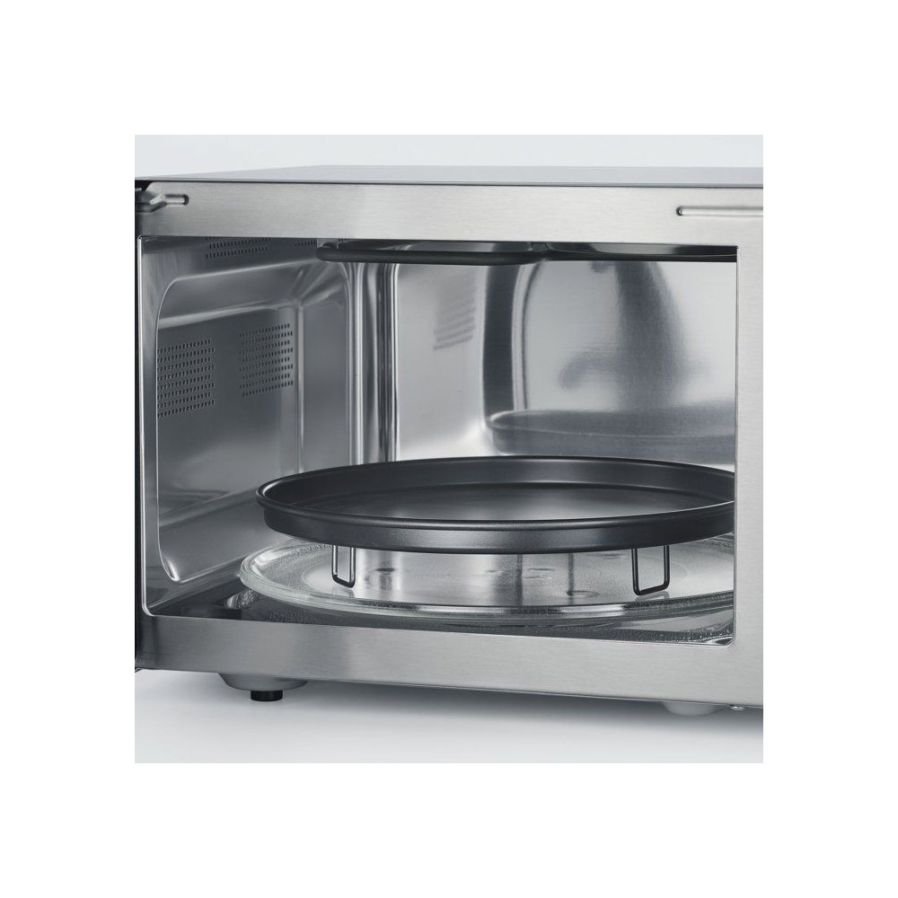 Micro-ondes combiné - SEVERIN - MW 7774 - Inox - 25 L - 48,3 x 43,5 x 28,1 cm