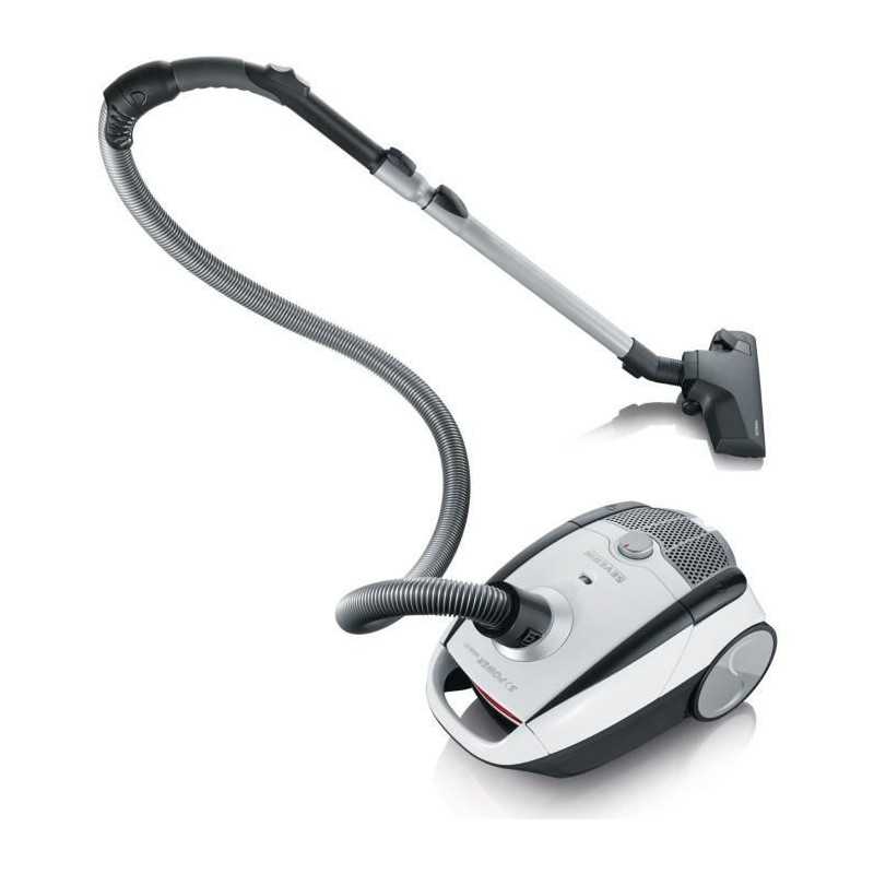 SEVERIN BC7035 Aspirateur avec sac, Capacite du sac microfibre a fermeture hygienique : 2 L, Brosse soft sound + brosse parquet
