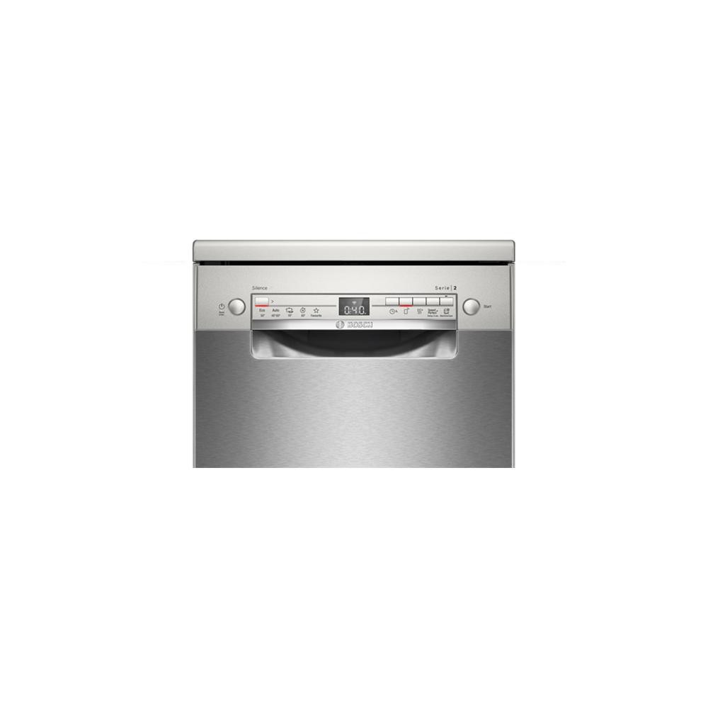 Lave-vaisselle pose-libre 45 cm, SER2, Classe énergie D, Home Connect, BOSCH - SPS2HMI02E