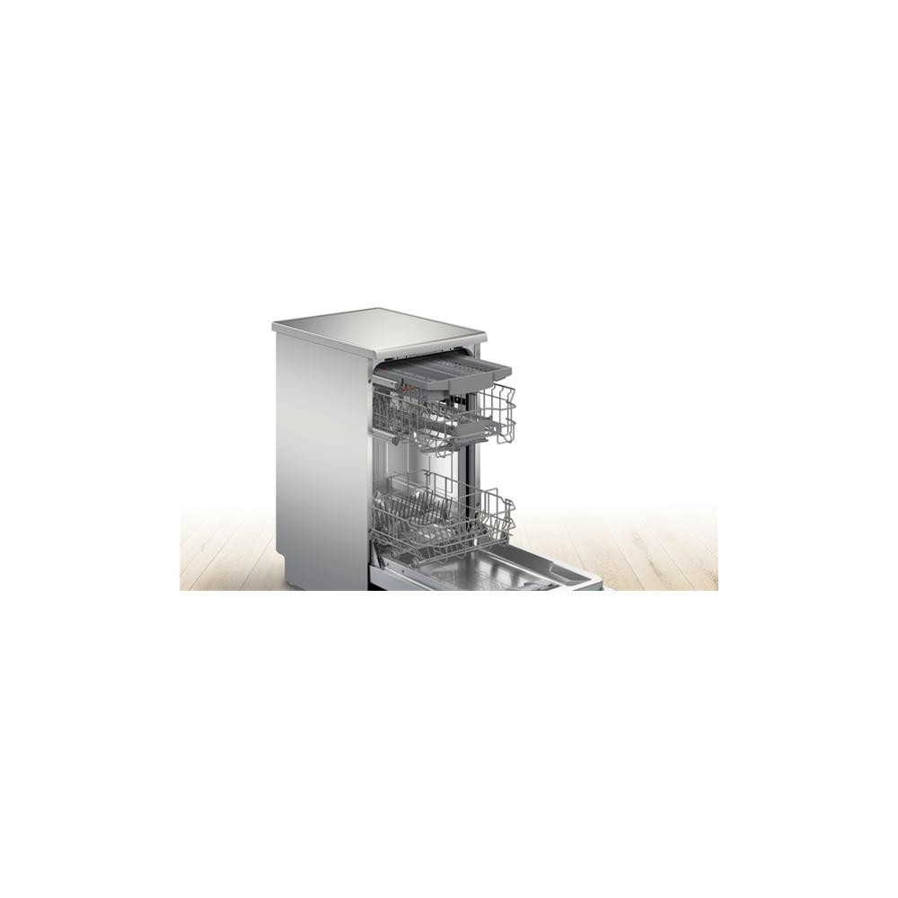 Lave-vaisselle pose-libre 45 cm, SER2, Classe énergie D, Home Connect, BOSCH - SPS2HMI02E