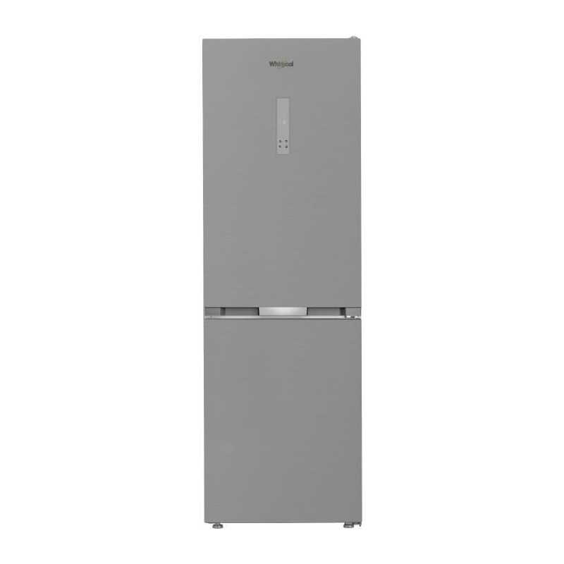 Réfrigérateur combiné - WHIRLPOOL - WHK26363XP6E - 2 portes - 316 L - Classe C - 59,5 x 66,3 x 203,5 cm - Inox