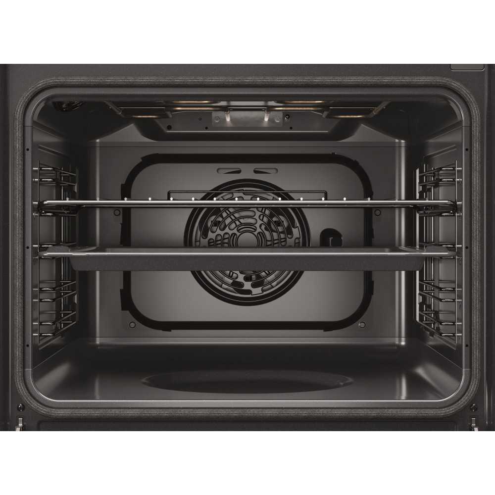 Four encastrable - Pyrolyse + Hydrolyse - Multifonction - WHIRLPOOL - OMR58RU0SX - Inox - Porte froide - 59,5 x 55,1 x 58,3 cm