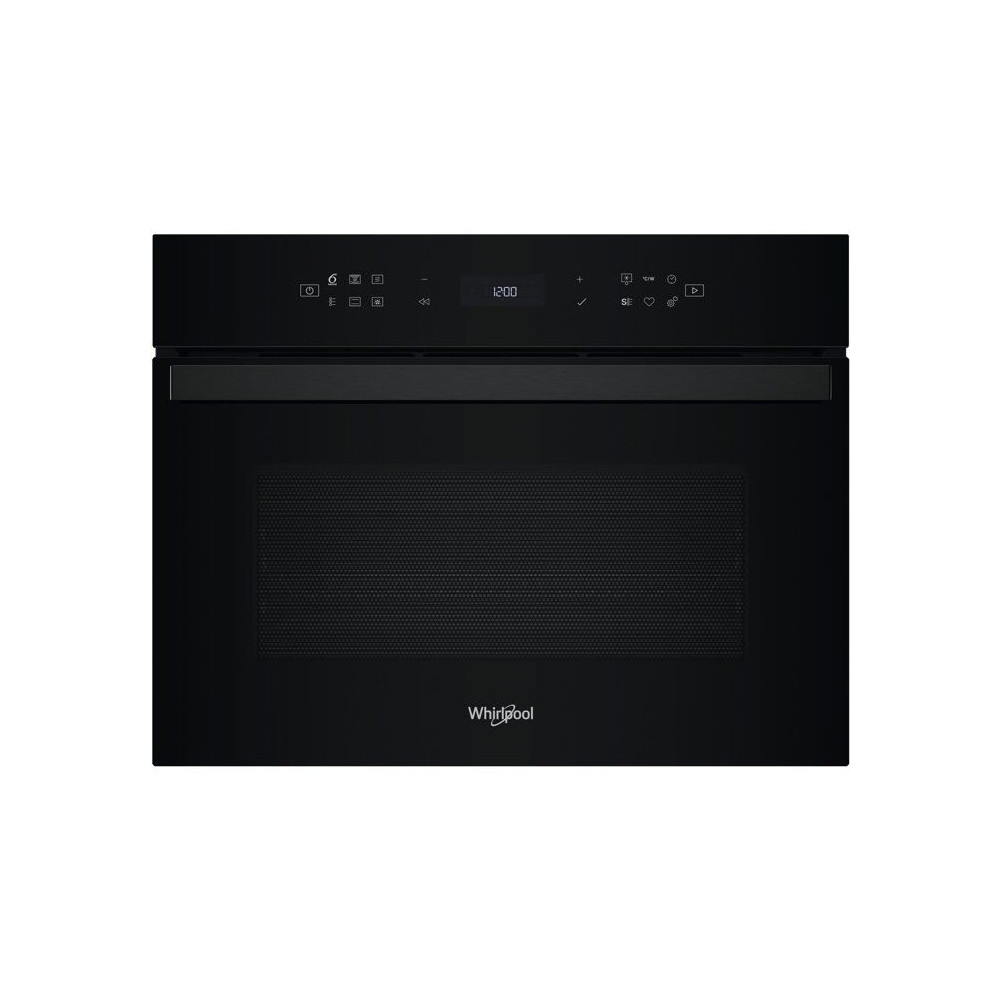 Micro-ondes combiné encastrable - WHIRLPOOL - WCW6O7HTBF - Noir - 59,5 x 55,4 x 45,5 cm