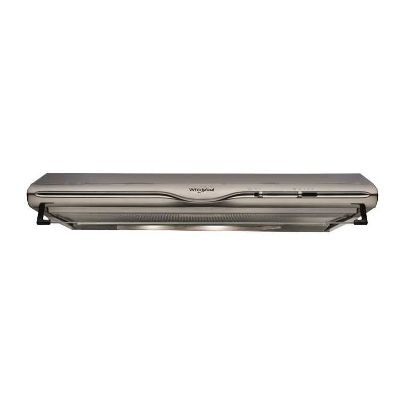 Hotte encastrable visiere Hood2GO - WHIRLPOOL - WCN65FLXH2G - Inox - Classe D - 13,2 x 56,4 x 59,5 cm