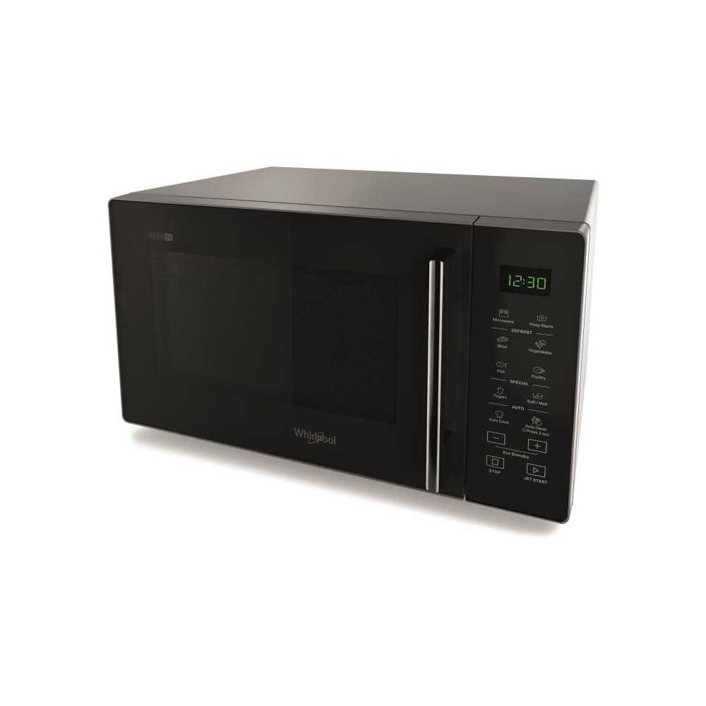 Micro-ondes - WHIRLPOOL - MWP251SB - Silver Black - 900 W - 48,3 x 41,4 x 28,1 cm - 25 L