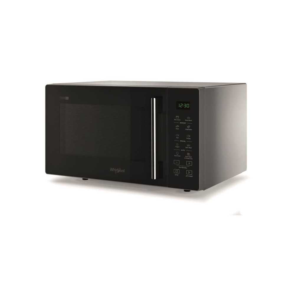 Micro-ondes - WHIRLPOOL - MWP251SB - Silver Black - 900 W - 48,3 x 41,4 x 28,1 cm - 25 L