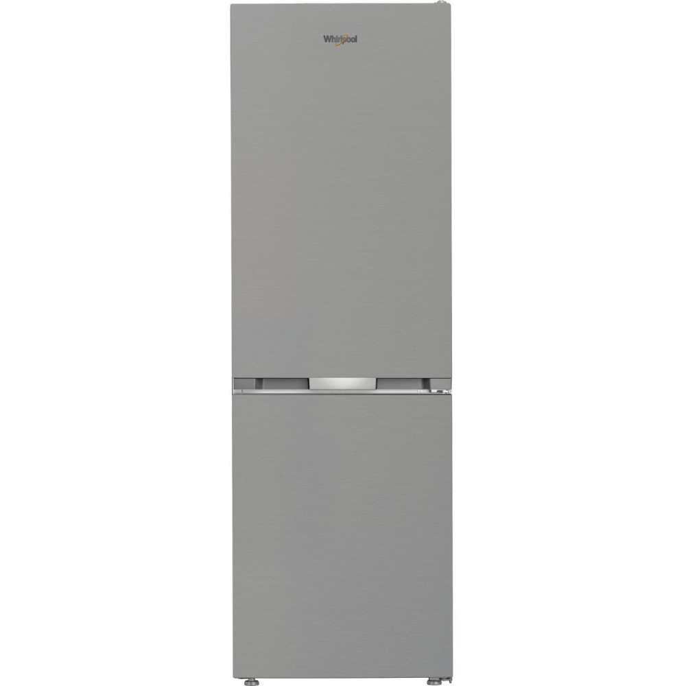 Réfrigérateur combiné - WHIRLPOOL - WHKH1361XP4E - 2 portes - 325 L - 59,5 x 66,3 x 186,5 cm - Gris