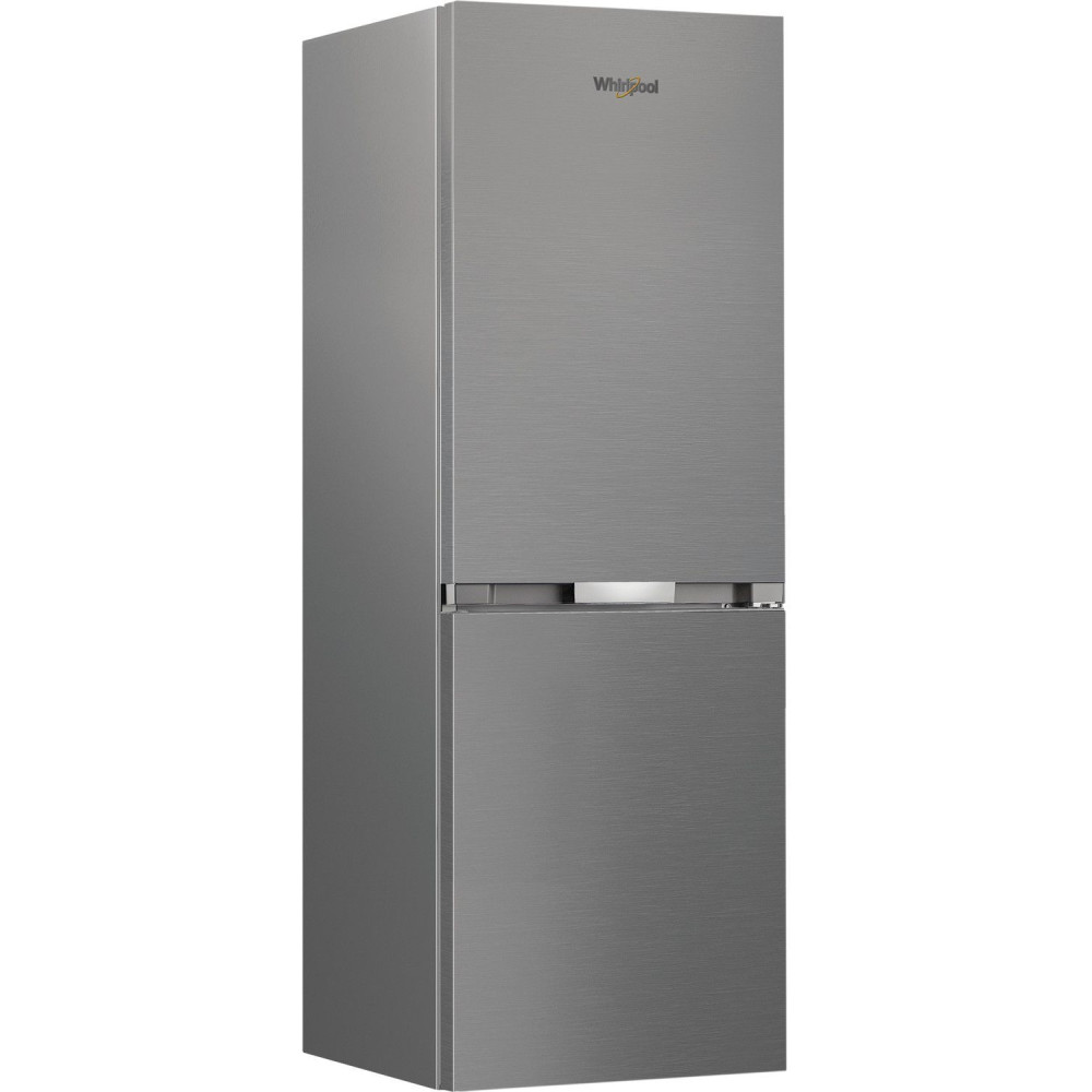 Réfrigérateur combiné - WHIRLPOOL - WHKH1361XP4E - 2 portes - 325 L - 59,5 x 66,3 x 186,5 cm - Gris