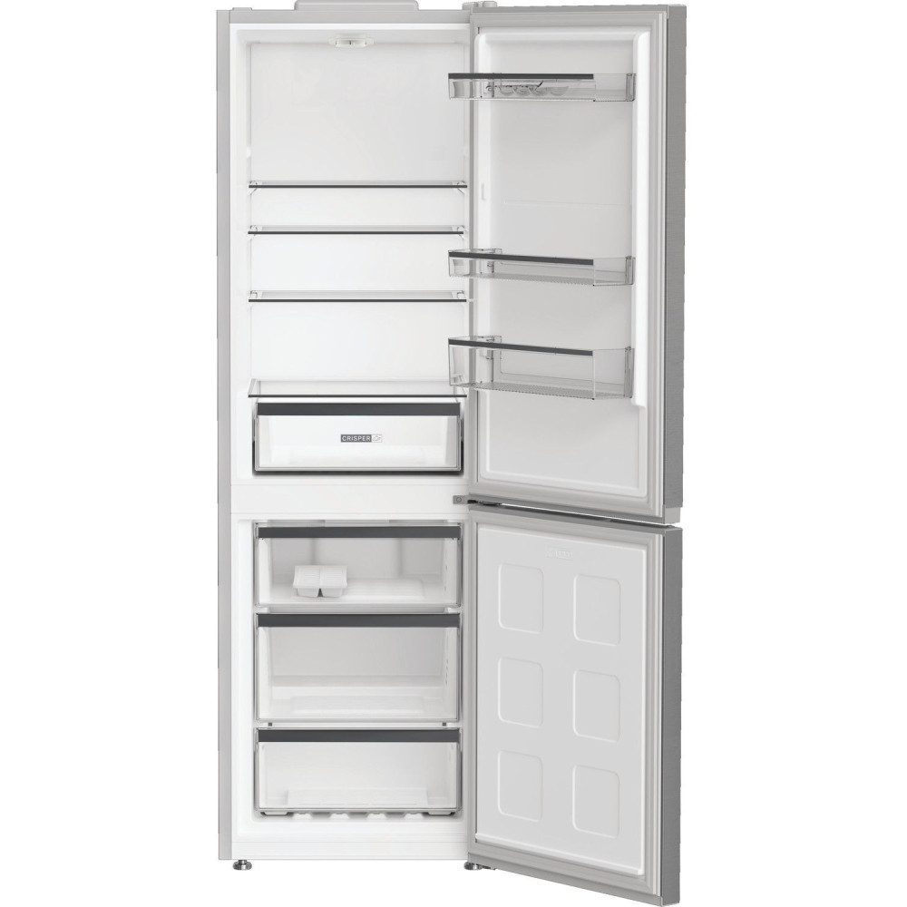 Réfrigérateur combiné - WHIRLPOOL - WHKH1361XP4E - 2 portes - 325 L - 59,5 x 66,3 x 186,5 cm - Gris