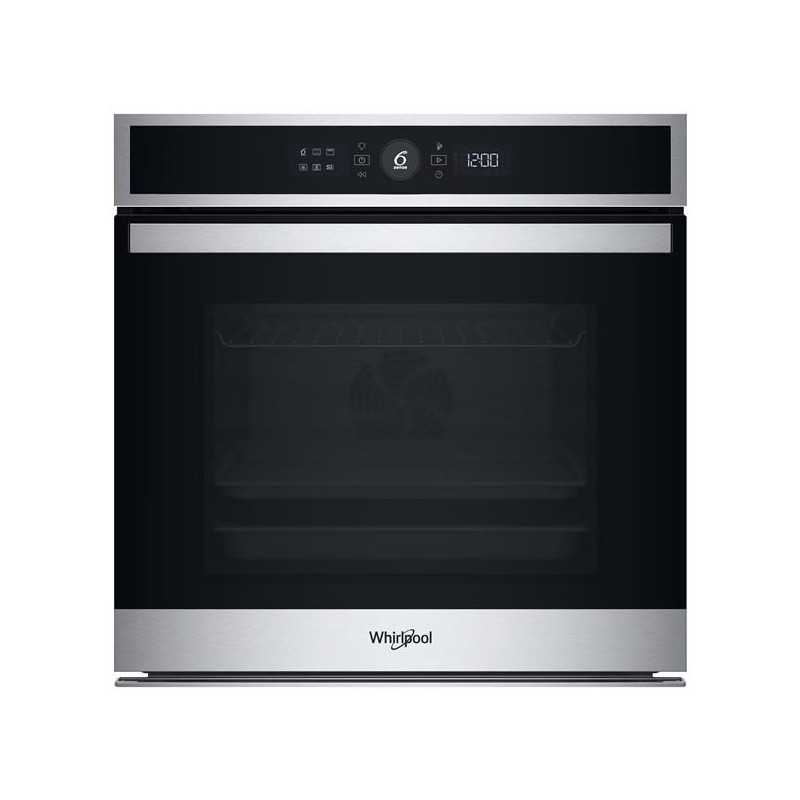 Four multifonction Absolute, pyrolyse+hydrolyse, inox, 73 L, chaleur pu WHIRLPOOL - WOI4IS8PM0XAF