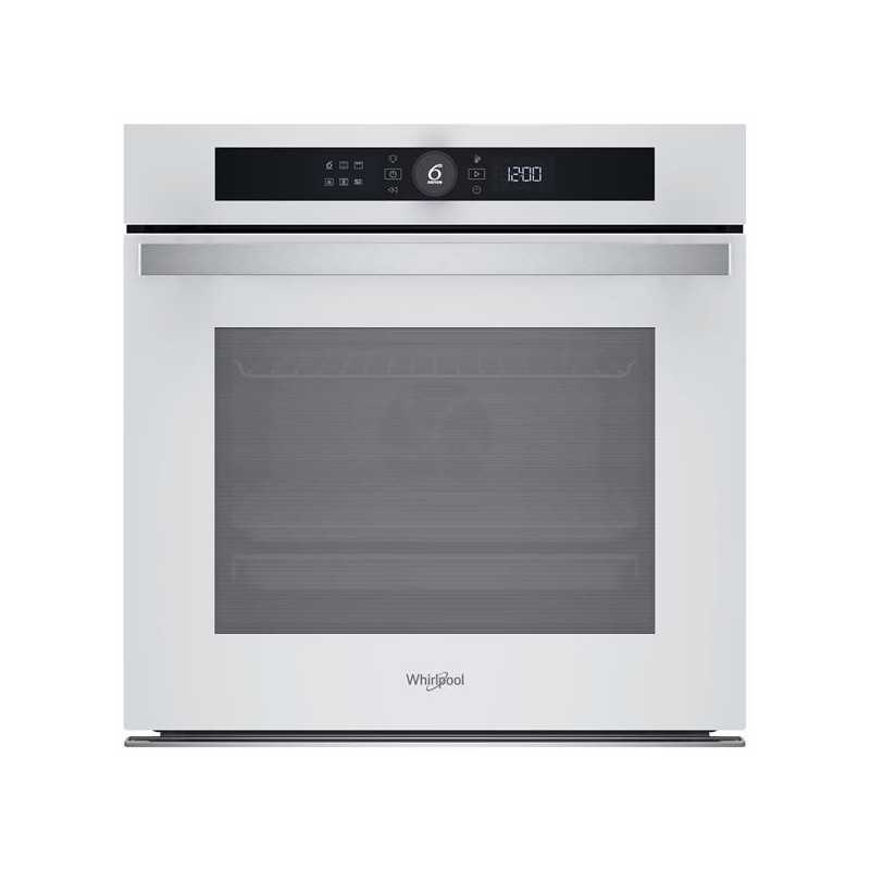 Four multifonction Absolute, pyrolyse+hydrolyse, blanc, 73 L, chaleur p WHIRLPOOL - WOI4S8PM1SWAF