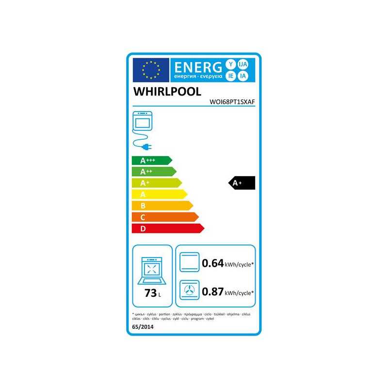 Four multifonction W Collection, pyrolyse+hydrolyse, inox, 73 L, chaleu WHIRLPOOL - WOI68PT1SXAF